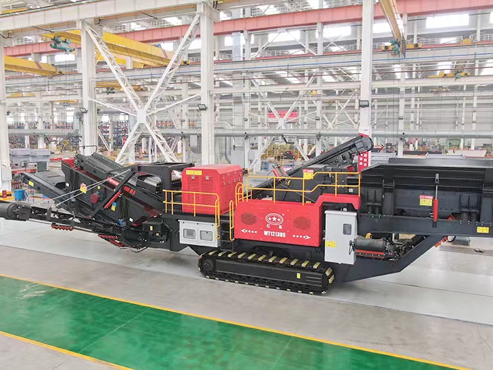 大國(guó)重器風(fēng)范！”Wotetrack履帶式移動(dòng)破碎站”助力建筑垃圾資源化利用